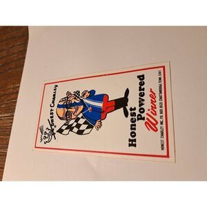 Vintage Original 60s 70s Honest Charley Chattanooga Rat Rod Race Decal Sticker #